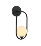 Wall lamps - Italux Lupus Wall lamp Black 1xG9 40W WL-3965-1-BL - product 1