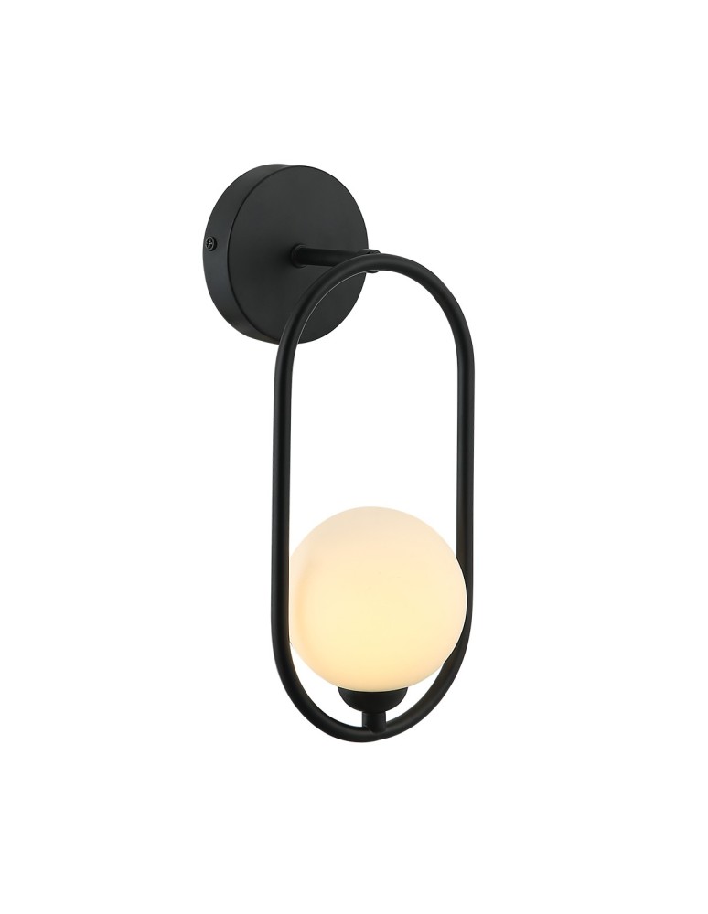 Wall lamps - Italux Lupus Wall lamp Black 1xG9 40W WL-3965-1-BL - product kolory-swiatla.pl 1