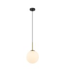 Single pendant lamps - Italux Deore Pendant Antique Bronze 1xE27 40W PND-5578-1S-BRO-BK - product 1