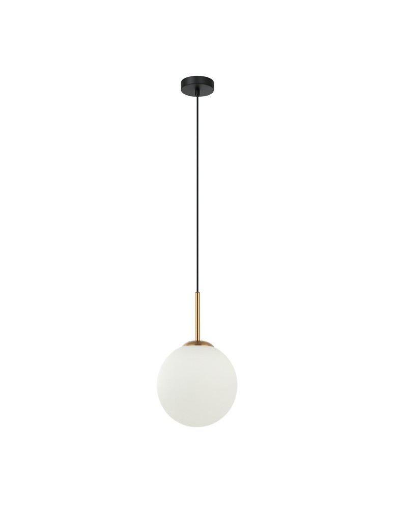 Single pendant lamps - Italux Deore Pendant Antique Bronze 1xE27 40W PND-5578-1S-BRO-BK - product kolory-swiatla.pl 3