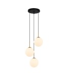 Triple pendant lamps - Italux Deore Pendant Antique Bronze 3xE27 40W PND-5578-3S-BRO-BK - product 1