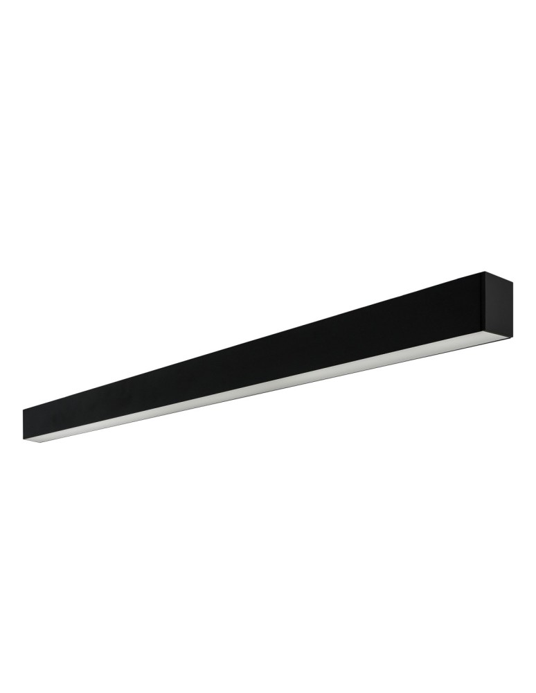 LED ceiling lamps - Italux Traversi RX 142 Black 3000K Surface-mounted linear Black matt 1xLED 44W 3000K PRD-5470-142-BK-830-SF - product kolory-swiatla.pl 1