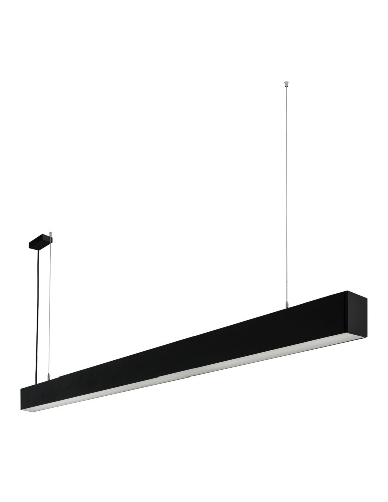 Pendant lamps over desk - Italux Traversi RX 086 Black 4000K Linear Pendant Black Matte 1xLED 26W 4000K PRD-5470-086-BK-840-PN - product kolory-swiatla.pl 1