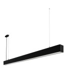 Pendant lamps over desk - Italux Traversi RX 170 Black 3000K Linear Pendant Black Matte 1xLED 53W 3000K PRD-5470-170-BK-830-PN - product 1