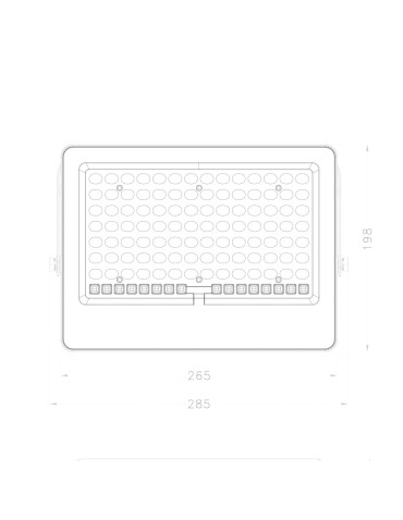 Italux Tiara Solar Grey IP65 1xLED 300W 4000K SLR-21387-300W - product 2