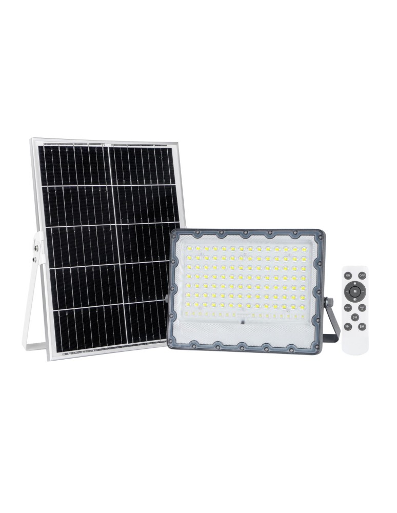 Solar lamps - Italux Tiara Solar Grey IP65 1xLED 300W 4000K SLR-21387-300W - product kolory-swiatla.pl 1