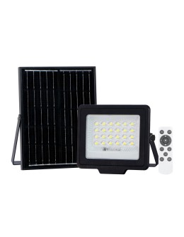Italux Norla Solarna Czarny IP65 1xLED 50W 4000K SLR-42563-50W