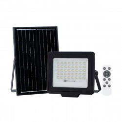 Italux Norla Solarna Czarny IP65 1xLED 100W 4000K SLR-42563-100W