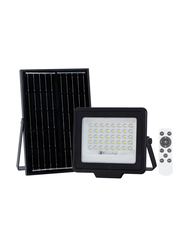 Solar lamps - Italux Norla Solar Black IP65 1xLED 100W 4000K SLR-42563-100W - product kolory-swiatla.pl 1