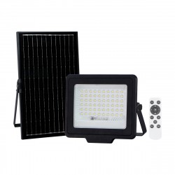 Italux Norla Solarna Czarny IP65 1xLED 200W 4000K SLR-42563-200W