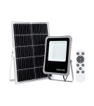Solar lamps - Italux Bares Solar Grey IP65 1xLED 100W 4000K SLR-73142-100W - product 1