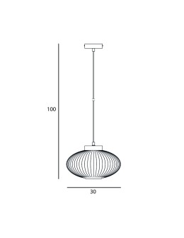 Italux Groste Pendant Gold 1xE27 40W PND-52376-1-GD - product 2
