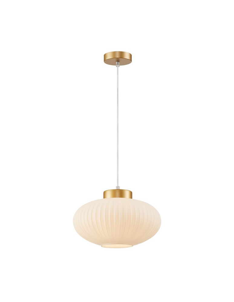 Single pendant lamps - Italux Groste Pendant Gold 1xE27 40W PND-52376-1-GD - product kolory-swiatla.pl 1