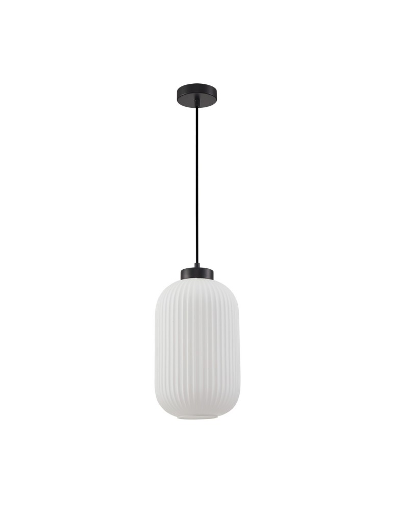 Single pendant lamps - Italux Lindo Pendant Black 1xE27 40W PND-52636-1-BK - product kolory-swiatla.pl 4