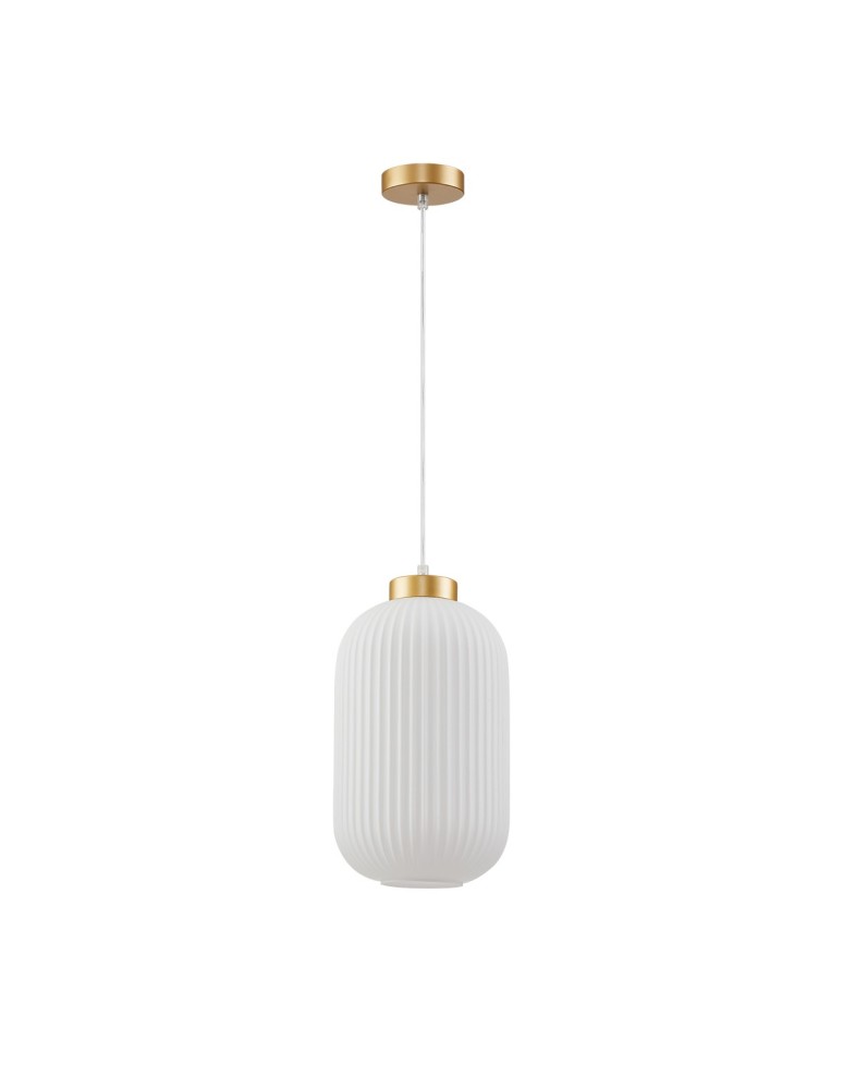 Single pendant lamps - Italux Lindo Pendant Gold 1xE27 40W PND-52636-1-GD - product kolory-swiatla.pl 4