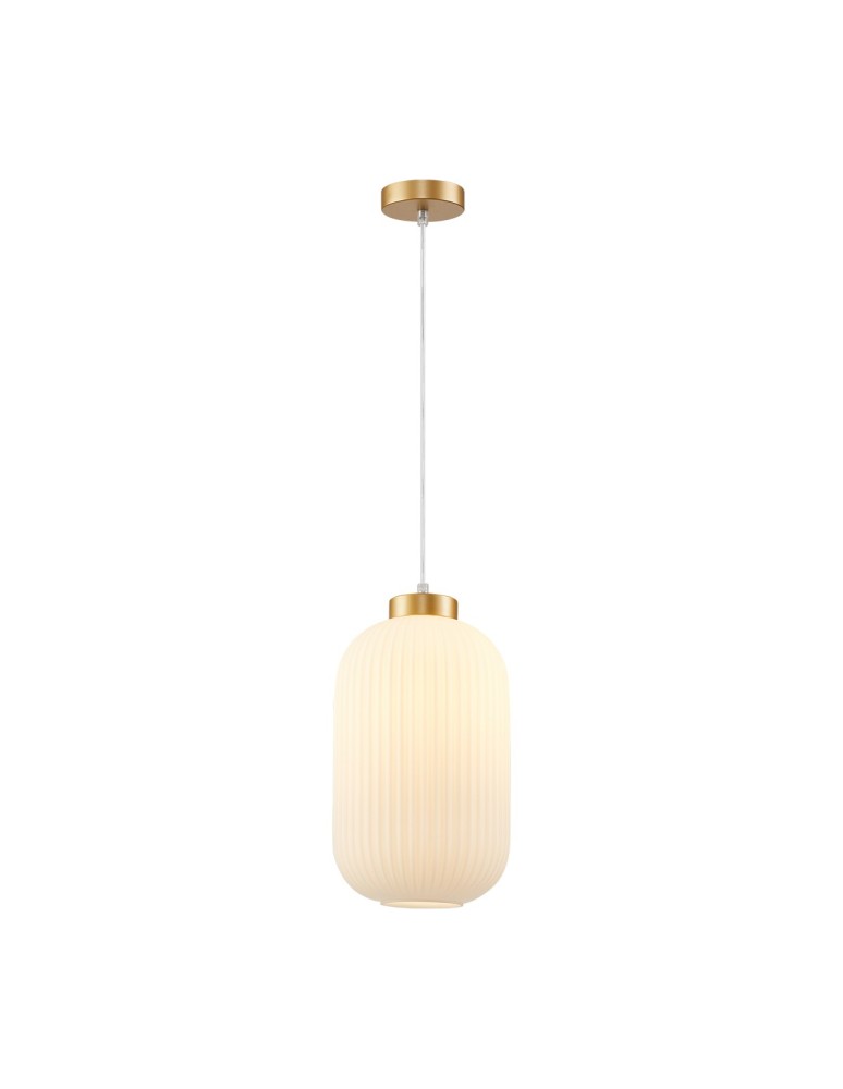 Single pendant lamps - Italux Lindo Pendant Gold 1xE27 40W PND-52636-1-GD - product kolory-swiatla.pl 1