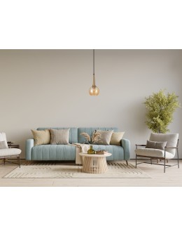 Italux Favera Wisząca Brąz antyczny 1xE27 40W PND-42361-1-BRO-AMB - produkt 2