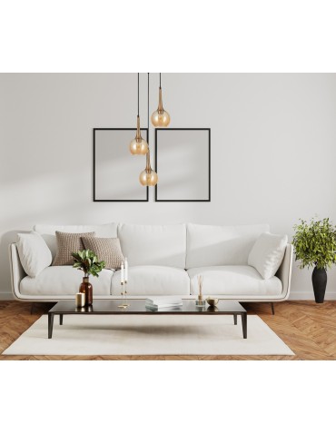 Italux Favera Pendant Antique Bronze 3xE27 40W PND-42361-3A-BRO-AMB - product 2