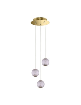 Italux Rosario Pendant Gold 3xLED 12.6W 3000K PND-12220121-3A-GD - product 2