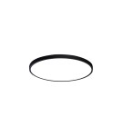 LED Plafonds - Italux Alata Plafond Black 1xLED 18W 2800K+4000K+6000K PLF-72836-230R-18W-BL - product 1