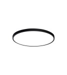 LED Plafonds - Italux Alata Plafond Black 1xLED 24W 2800K+4000K+6000K PLF-72836-300R-24W-BL - product 1