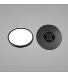 LED Plafonds - Italux Calvi Pendant Black 1xLED 32W 2800K+4000K+6000K PLF-35263-400R-32W-BL - product 2