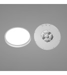 LED Plafonds - Italux Calvi Pendant White 1xLED 36W 2800K+4000K+6000K PLF-35263-480R-36W-WH - product 2