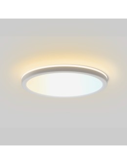 Italux Corte Plafon Biały 1xLED 36W Przód: 2800K+4000K+6000K, bok zawsze 2800K PLF-63452-400R-36W-WH