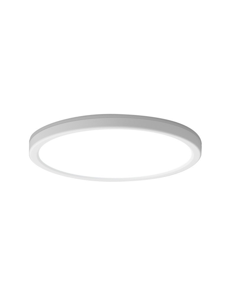 LED ceiling lamps - Italux Corte Plafond White 1xLED 36W Front: 2800K+4000K+6000K, side always 2800K PLF-63452-400R-36W-WH - product kolory-swiatla.pl 3