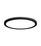 LED ceiling lamps - Italux Corte Plafond Black 1xLED 36W Front: 2800K+4000K+6000K, side always 2800K PLF-63452-400R-36W-BL - product 2