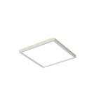LED ceiling lamps - Italux Aleria Plafond White 1xLED 22W Front: 2800K+4000K+6000K, side always 2800K PLF-39573-230S-22W-WH - product 1