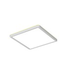LED ceiling lamps - Italux Aleria Plafond White 1xLED 28W Front: 2800K+4000K+6000K, side always 2800K PLF-39573-300S-28W-WH - product 1