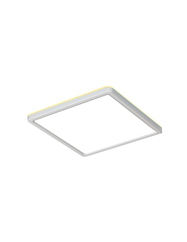 Italux Aleria Plafond White 1xLED 28W Front: 2800K+4000K+6000K, side always 2800K PLF-39573-300S-28W-WH