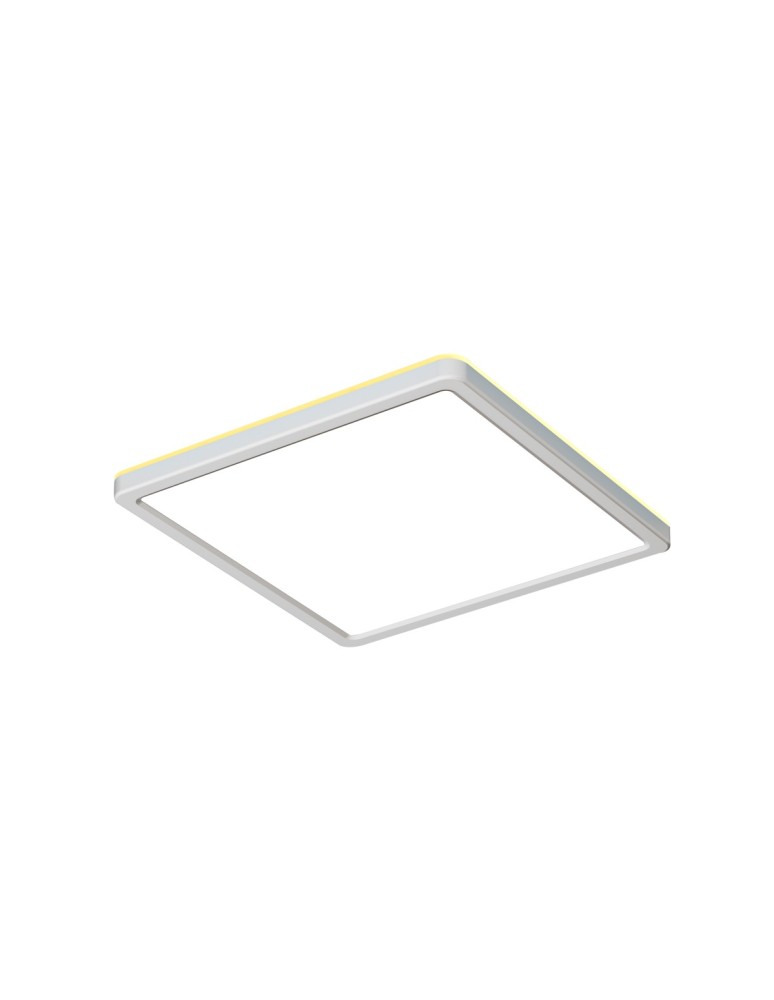 LED ceiling lamps - Italux Aleria Plafond White 1xLED 28W Front: 2800K+4000K+6000K, side always 2800K PLF-39573-300S-28W-WH - product kolory-swiatla.pl 1