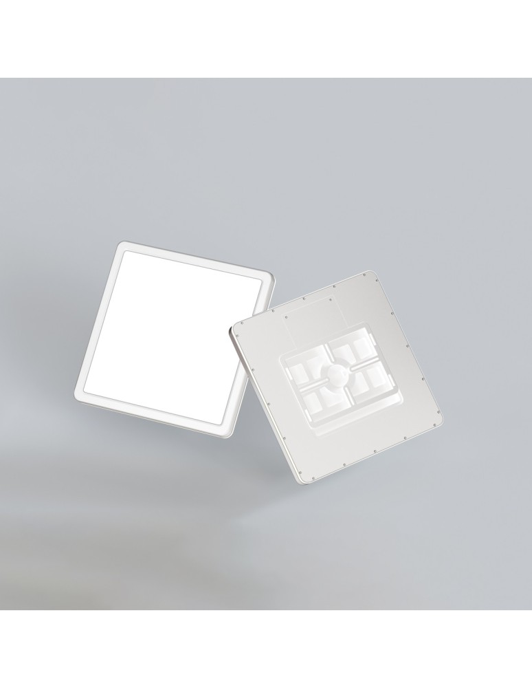 LED ceiling lamps - Italux Aleria Plafond White 1xLED 28W Front: 2800K+4000K+6000K, side always 2800K PLF-39573-300S-28W-WH - product kolory-swiatla.pl 2