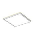 LED ceiling lamps - Italux Aleria Plafond White 1xLED 50W Front: 2800K+4000K+6000K, side always 2800K PLF-39573-450S-50W-WH - product 1