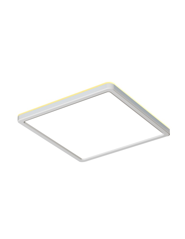 LED ceiling lamps - Italux Aleria Plafond White 1xLED 50W Front: 2800K+4000K+6000K, side always 2800K PLF-39573-450S-50W-WH - product kolory-swiatla.pl 1