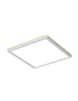 Italux Aleria Plafon Biały 1xLED 50W Przód: 2800K+4000K+6000K, bok zawsze 2800K PLF-39573-450S-50W-WH
