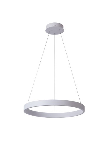 Italux Brasco Down Pendant White 1xLED 60W 3000K+4000K PND-56215-080RPC-WH-3KS4K-TRDIMM