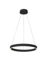 Italux Brasco Down Pendant Black 1xLED 60W 3000K+4000K PND-56215-080RPC-BK-3KS4K-TRDIMM