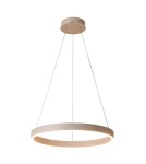Pendant lamps circles - Italux Brasco Down Pendant Gold 1xLED 60W 3000K+4000K PND-56215-080RPC-GD-3KS4K-TRDIMM - product 1