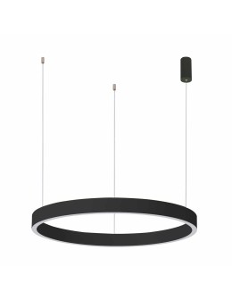 Italux Brasco Down Pendant Black 1xLED 60W 3000K+4000K PND-56215-080RPP-BK-3KS4K-TRDIMM