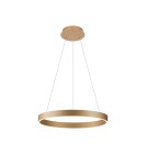 Pendant lamps circles - Italux Brasco Up Down Pendant Gold 2xLED 60W 3000K+4000K PND-56215D-060RPC-GD-3KS4K-TRDIMM - product 1
