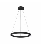 Pendant lamps circles - Italux Brasco Up Down Pendant Black 2xLED 80W 3000K+4000K PND-56215D-080RPC-BK-3KS4K-TRDIMM - product 1