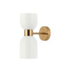 Wall lamps - Italux Monza Brass Wall Lampshade 2xE27 40W WL-57602-1-BRO - product 1