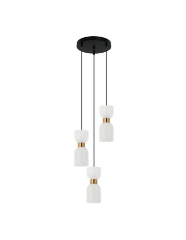 Italux Monza Pendant Brass 3xE27 40W PND-57602-3-BK+BRO