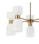 Chandeliers - Italux Monza Pendant Brass 10xE27 40W PND-57602-5-BRO - product 2