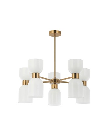 Italux Monza Pendant Brass 10xE27 40W PND-57602-5-BRO