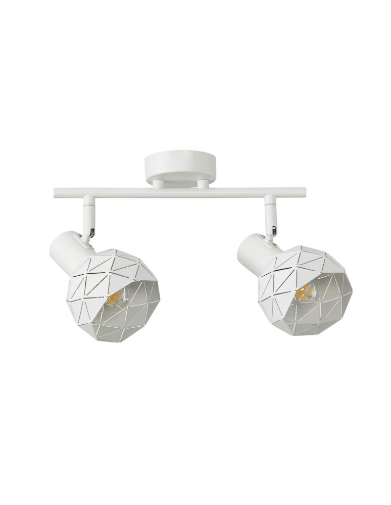 Spotlight ceiling lamps - Italux Harley Spotlight/Spot White 2xE14 40W SPL-3480-2-W - product kolory-swiatla.pl 2
