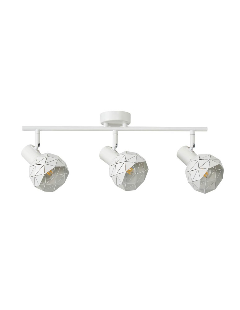 Spotlight ceiling lamps - Italux Harley Spotlight/Spot White 3xE14 40W SPL-3480-3-W - product kolory-swiatla.pl 2